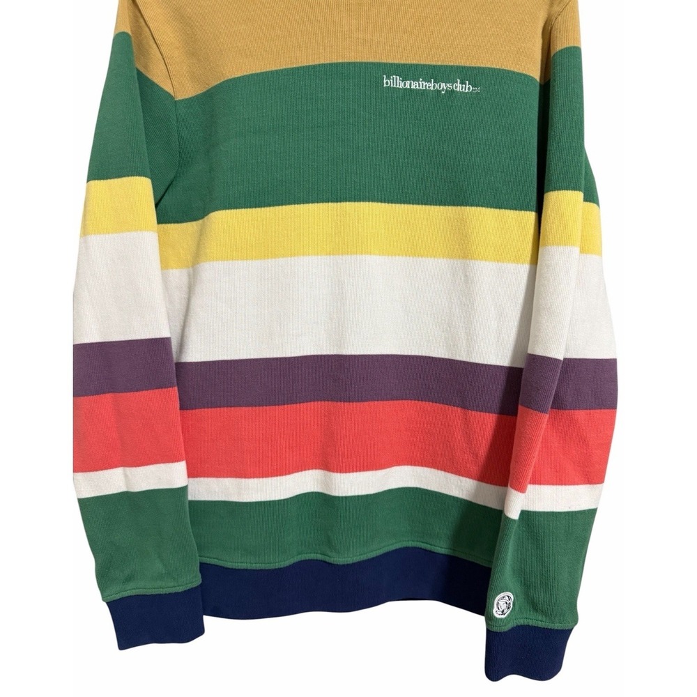 Billionaire Boys Club Trail Mix Crewneck Sweatshirt Ming Green Men's Size Medium - Picture 5 of 11